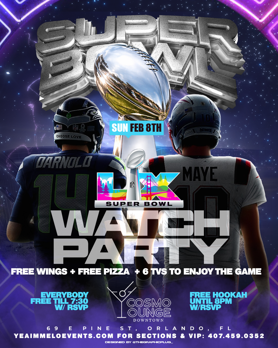 SUPER BOWL WATCH PARTY feb8