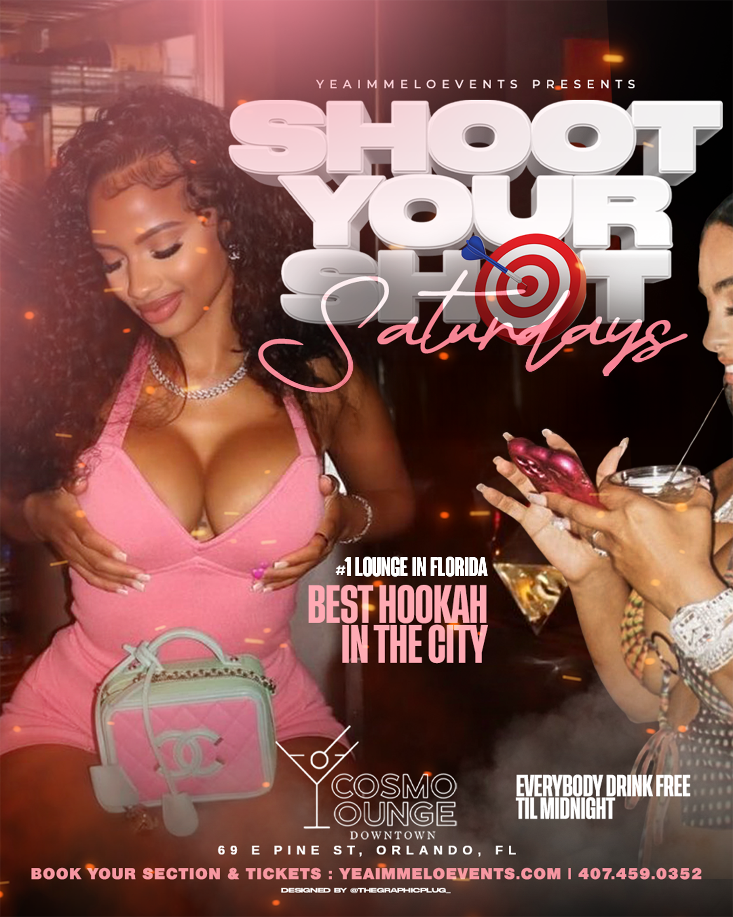 Shoot Your Shot Saturday - Cosmo Lounge feb7