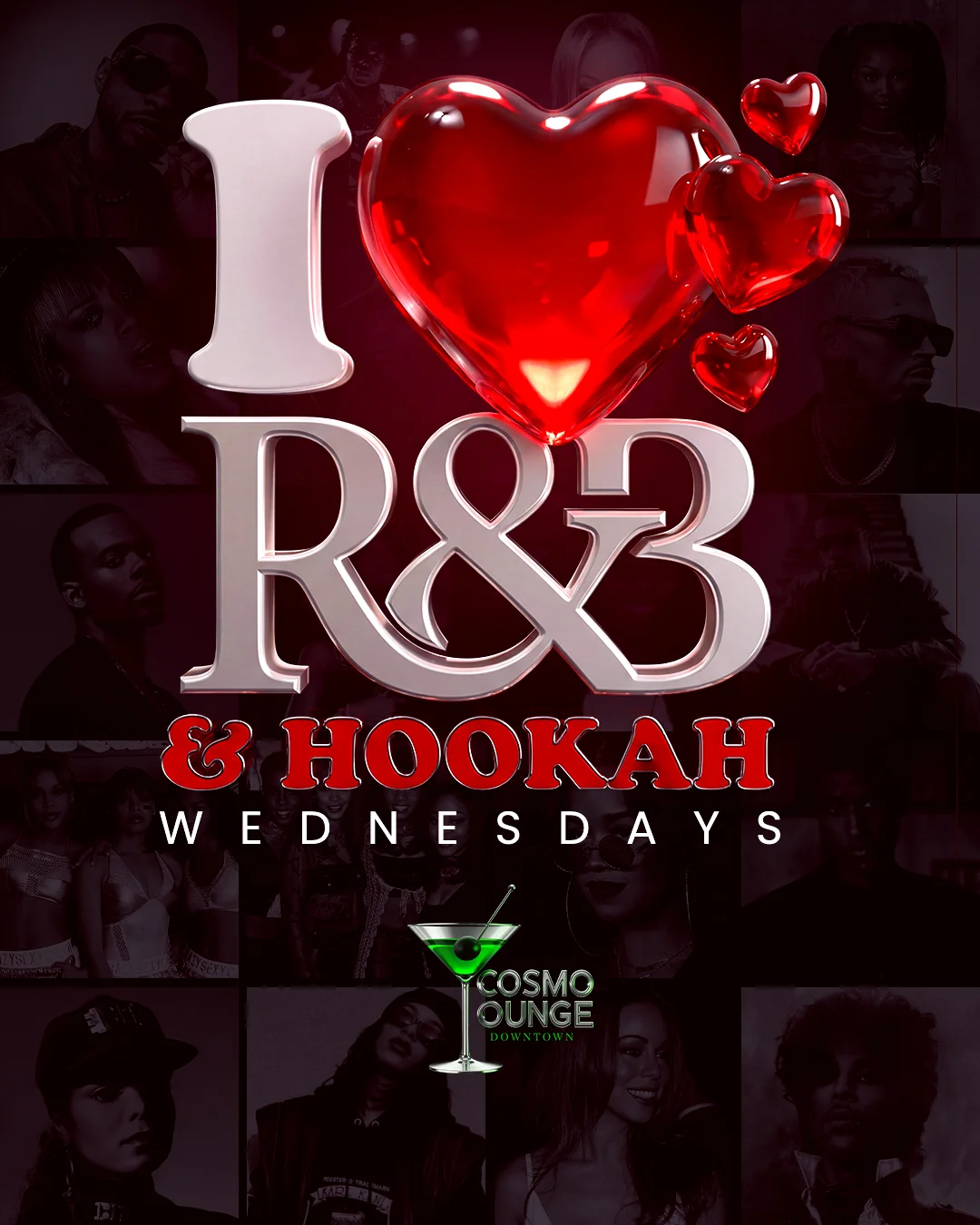 I Love R&B + Hookah Wednesdays