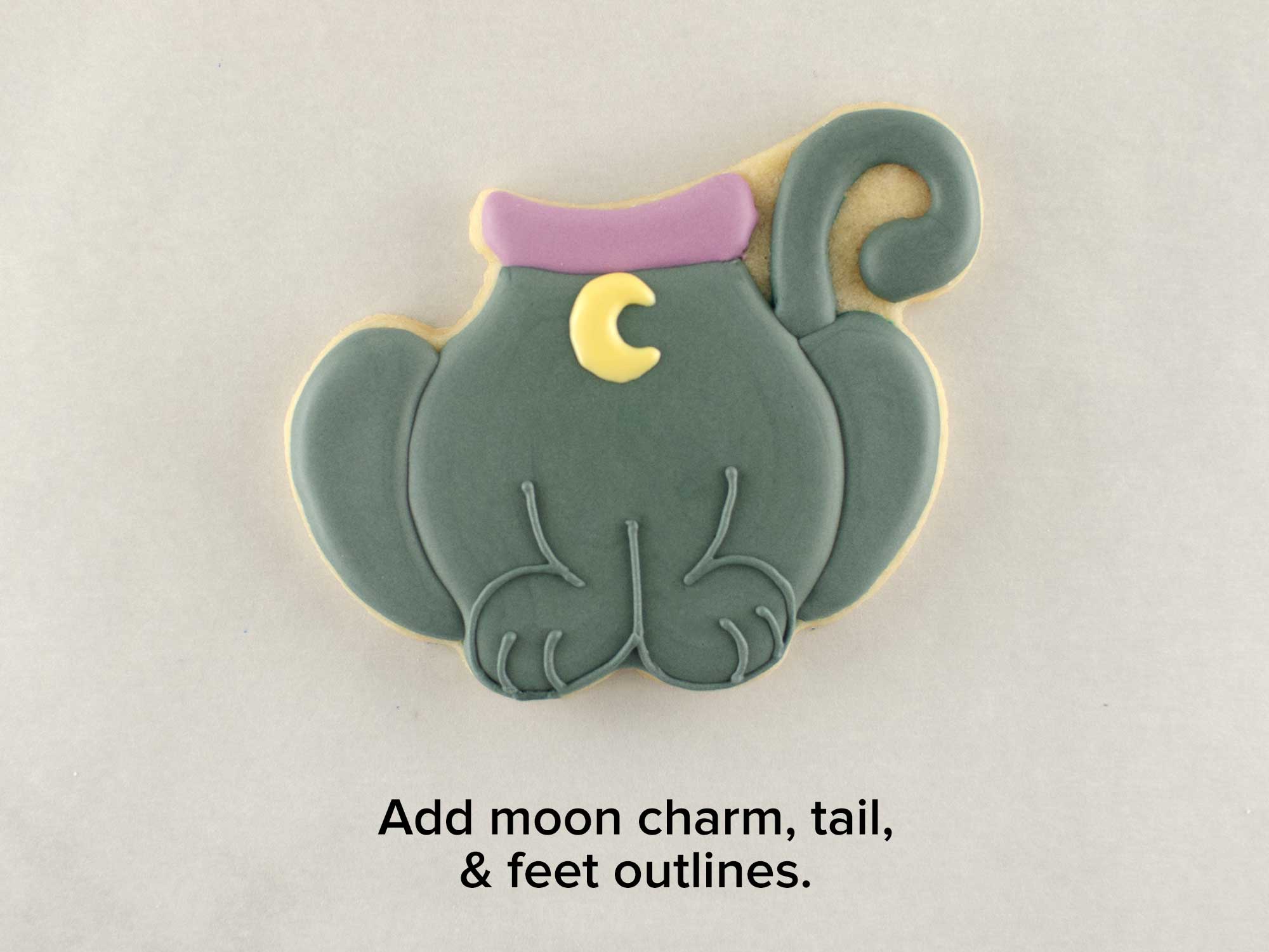 cat body cookies step2