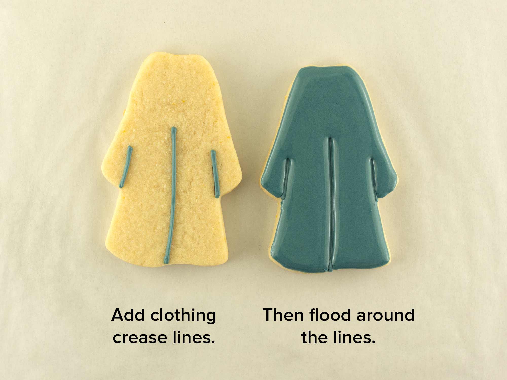 graduation cookie decorating with royal icing