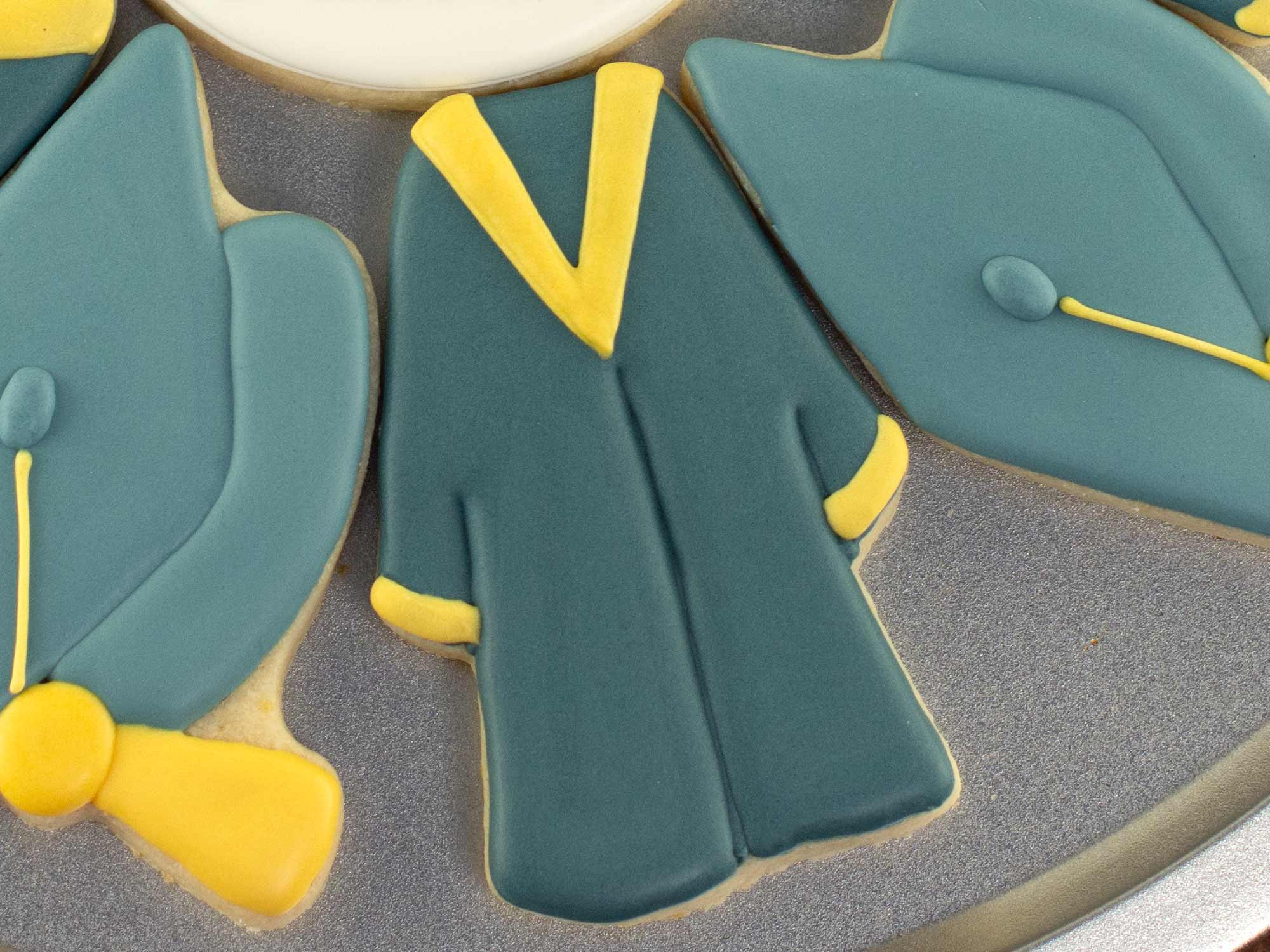 graduation gown cookie cutter