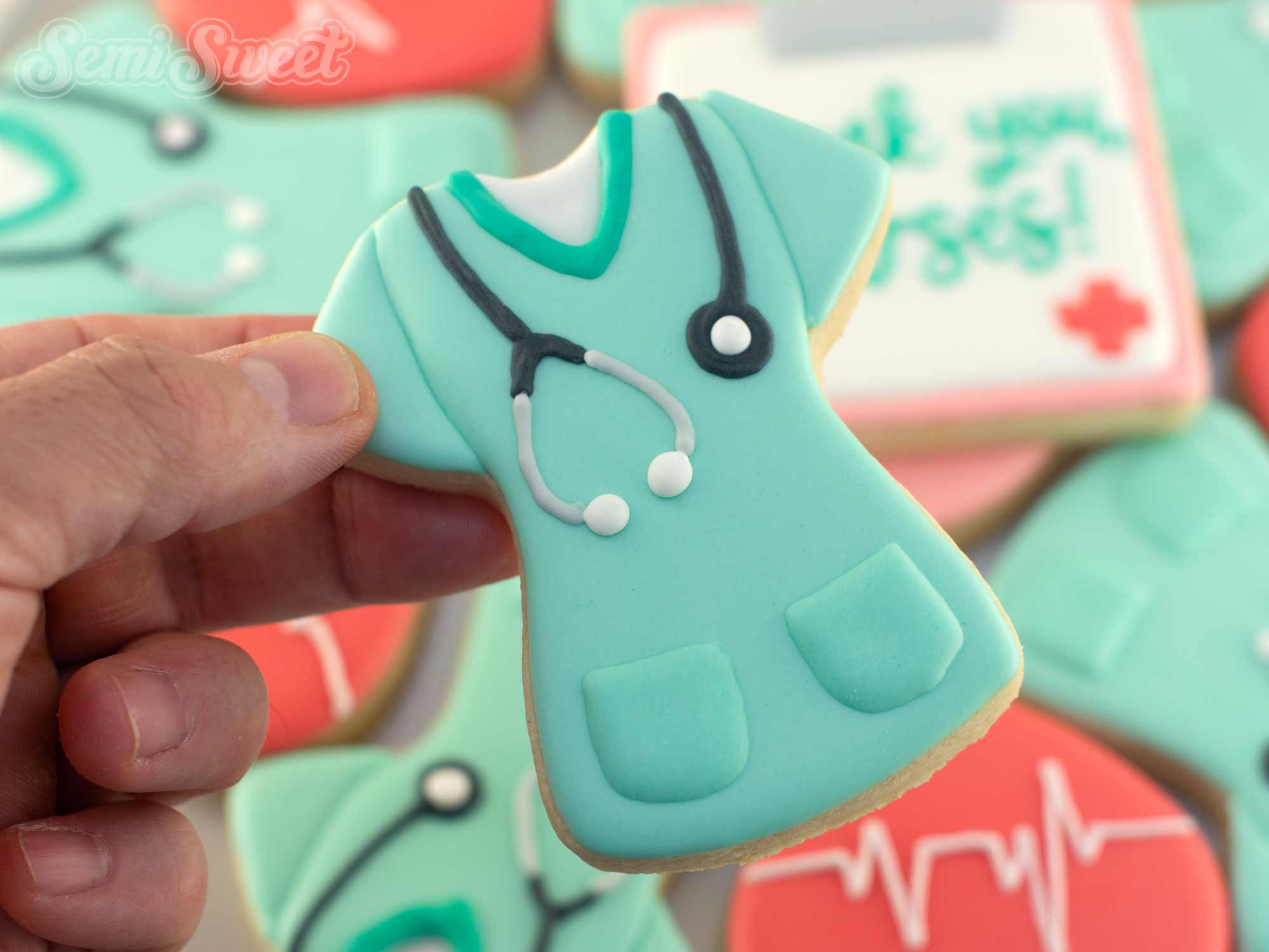 cookie decorating for nurses