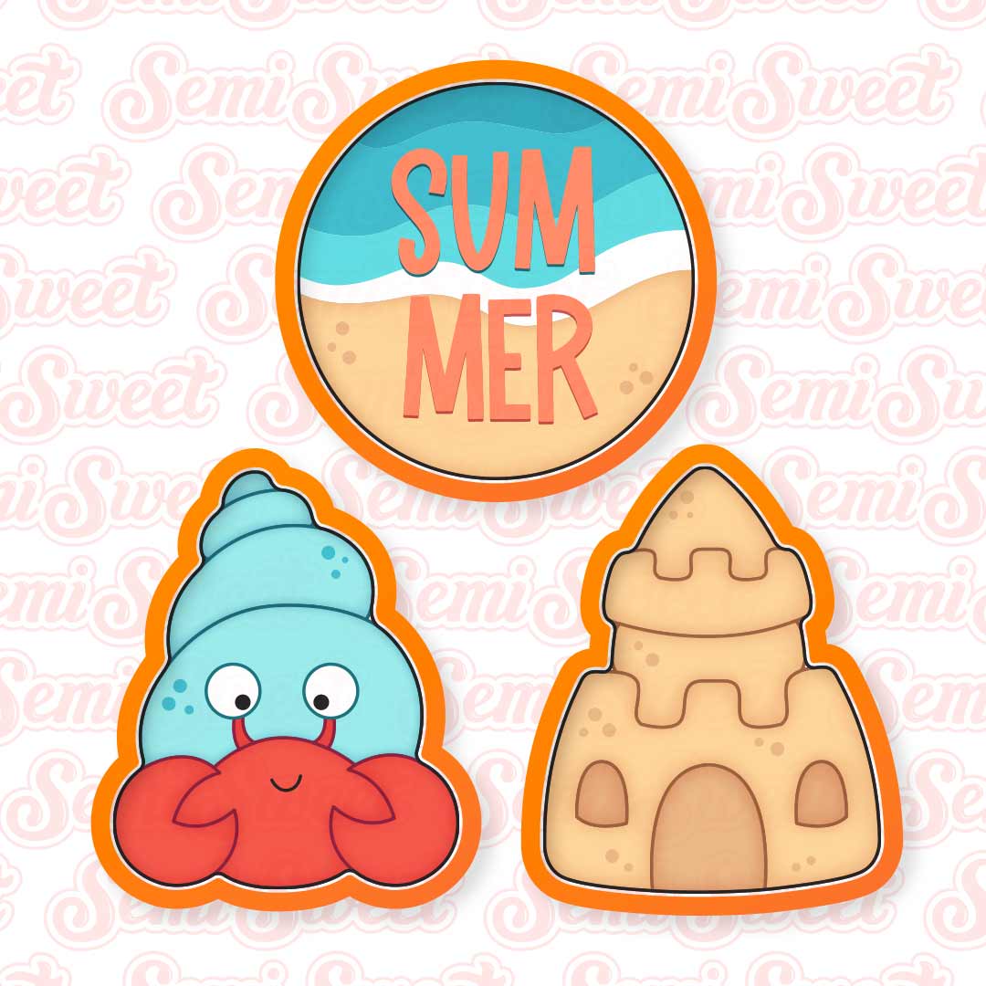 beach cookie platter cookie cutters
