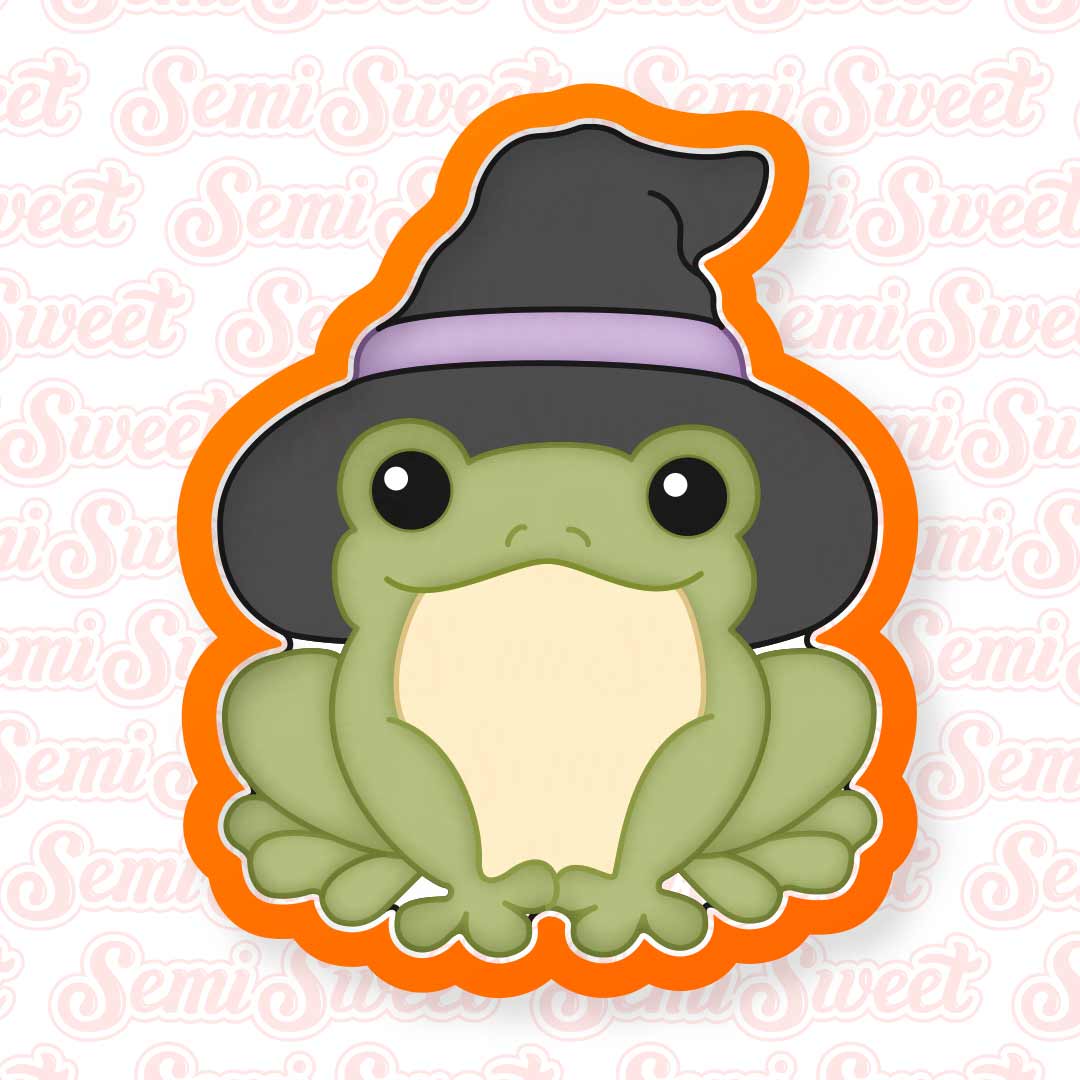 Witch Frog Cookie Cutter