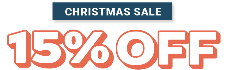 15% off All Christmas Items for a limited time