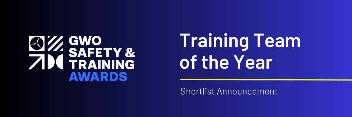 GWO Announces Finalists for the 2025 Training Team of the Year Award 