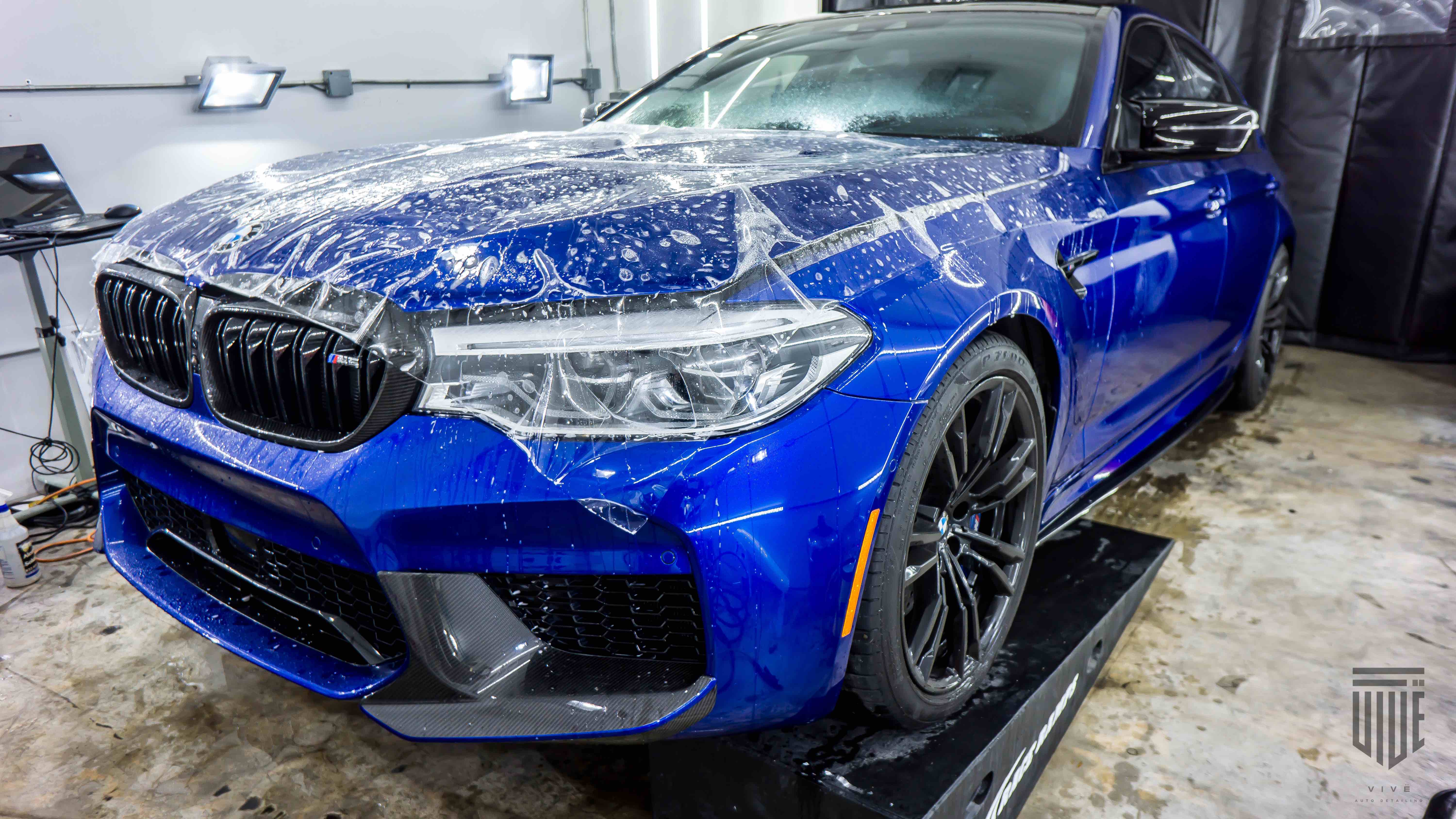 BMW M5 in for Paint Protection Film