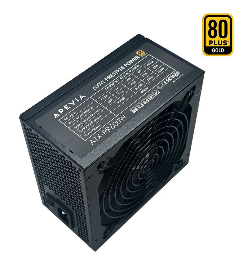 Appaviac Alimentatore Be Quiet APEVIA Prestige Series ATX-PR600W 600W ATX12V 80 ...