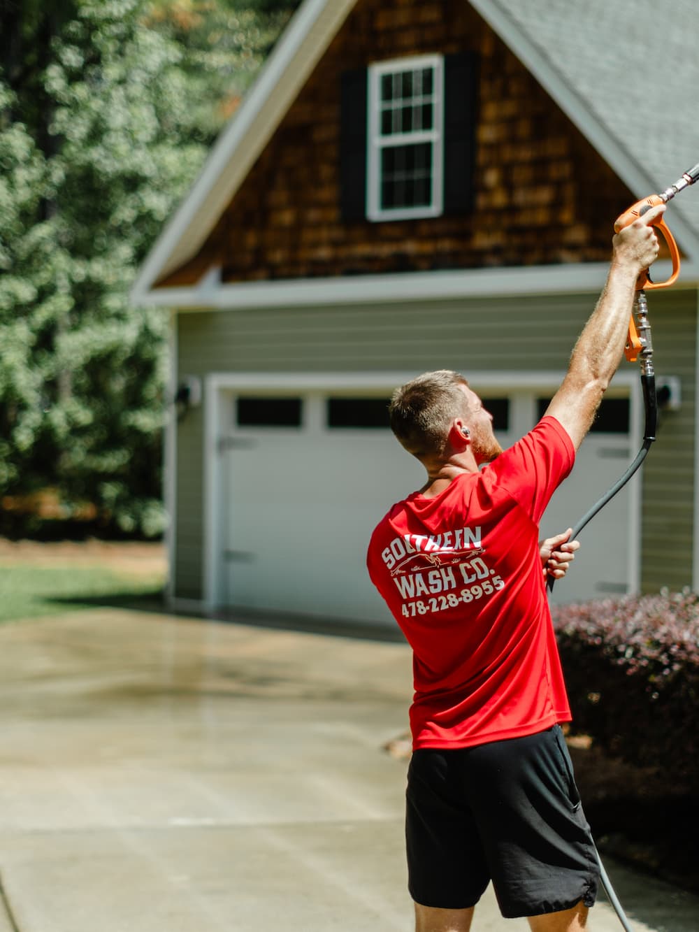 Pressure Washing Truck