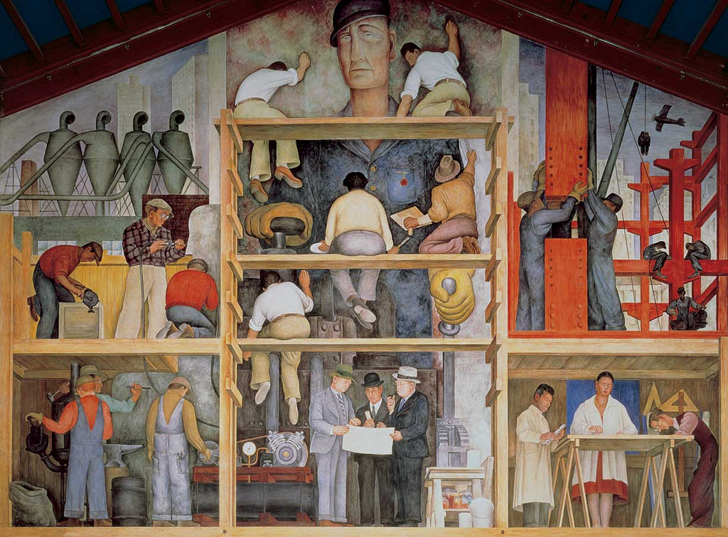 Diego Rivera Mural SFAI