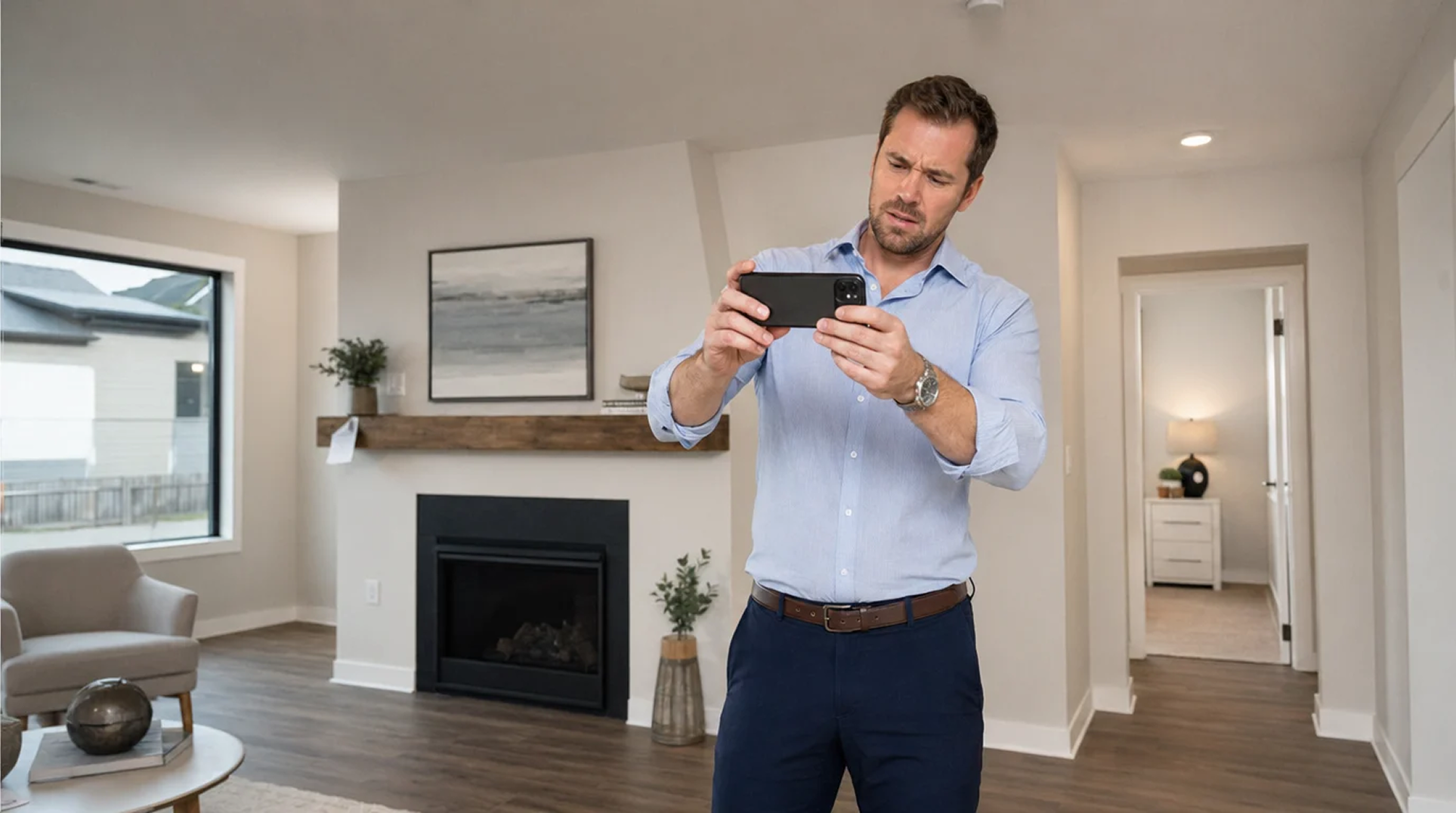 Property manager overwhelmed by manual listing photos without real estate photography services