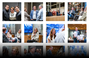 Gallery of professionally captured corporate event photos from a Snappr photoshoot.