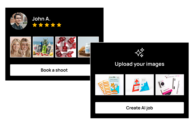 Book a marketing photo and video shoot on Snappr to get product and lifestyle images for your brand.