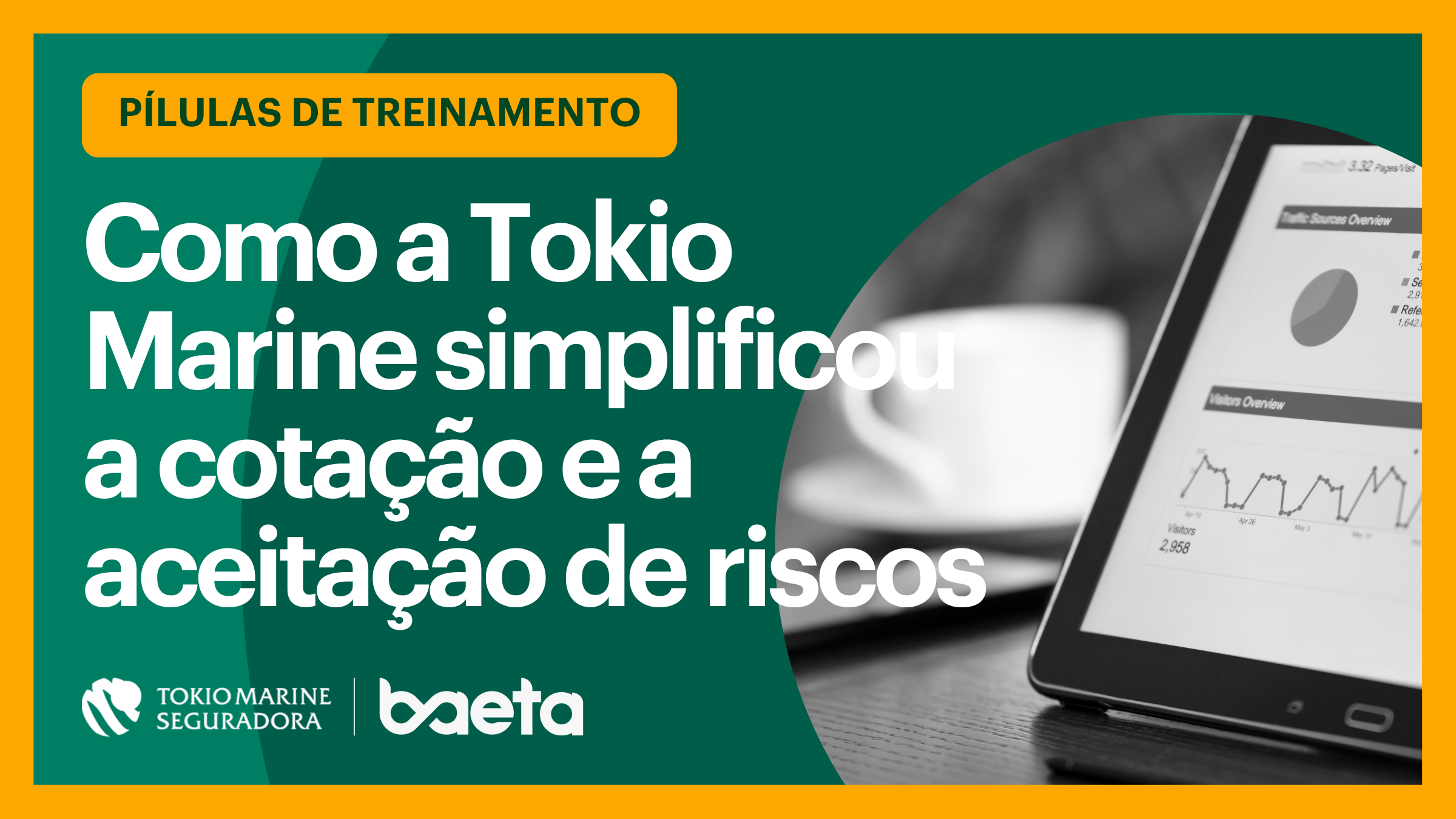 Como a Tokio Marine simplificou a cotação e a aceitação de riscos