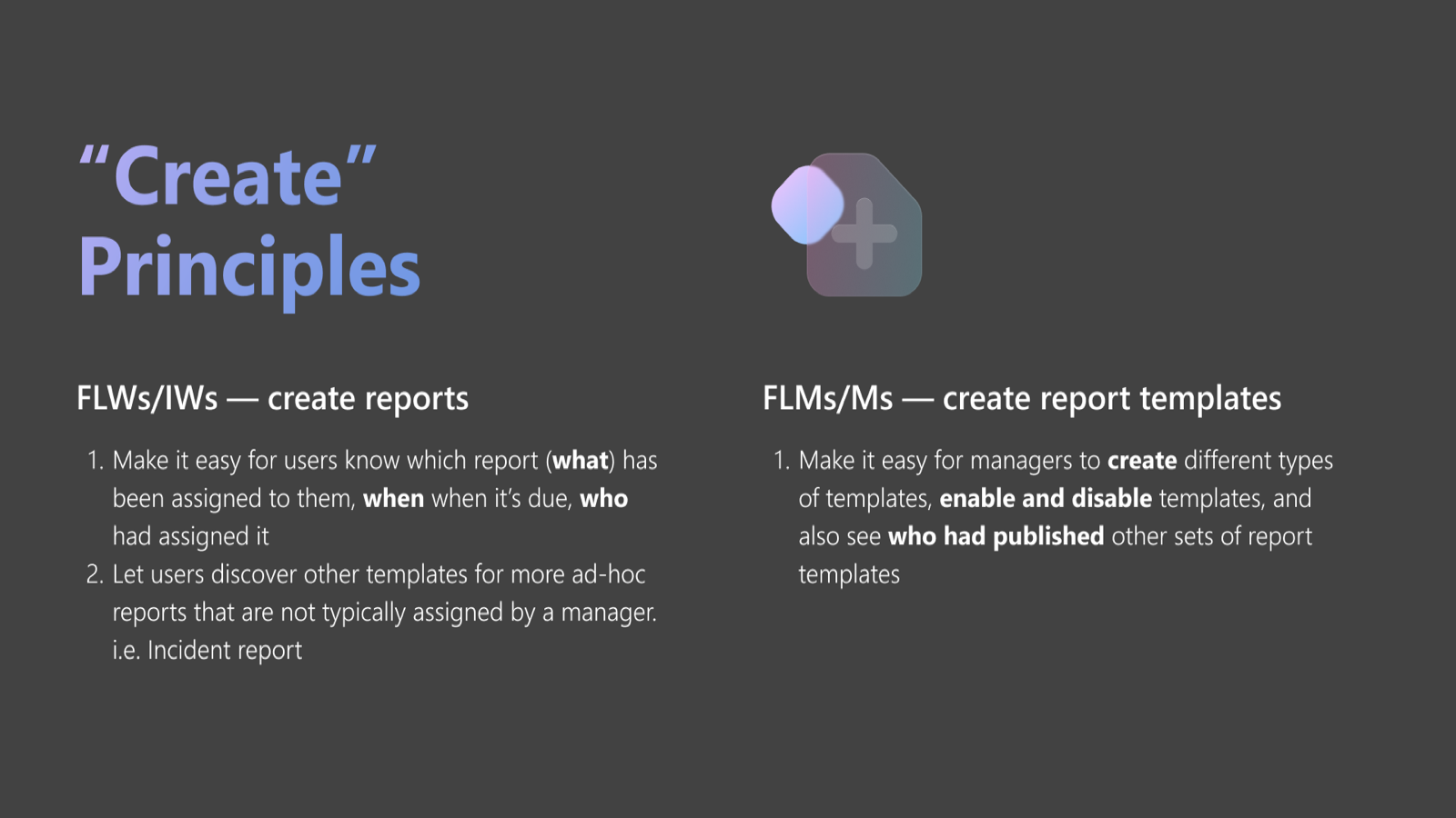 Mobile review flow for team submissions