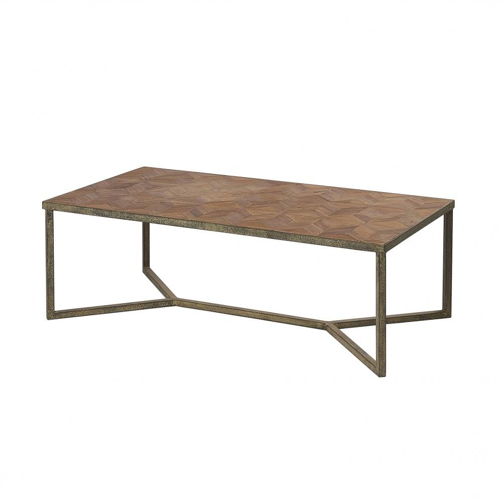 Hudson Bay - Reclaimed Pine Parquet Coffee Table