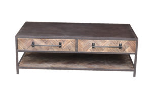 Hudson Bay - Pine Coffee Table with 2 Drawers