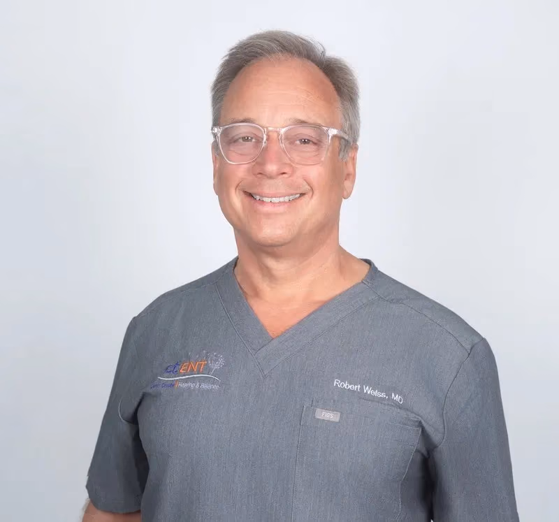 Dr. Robert Weiss, ENT specialist in Connecticut