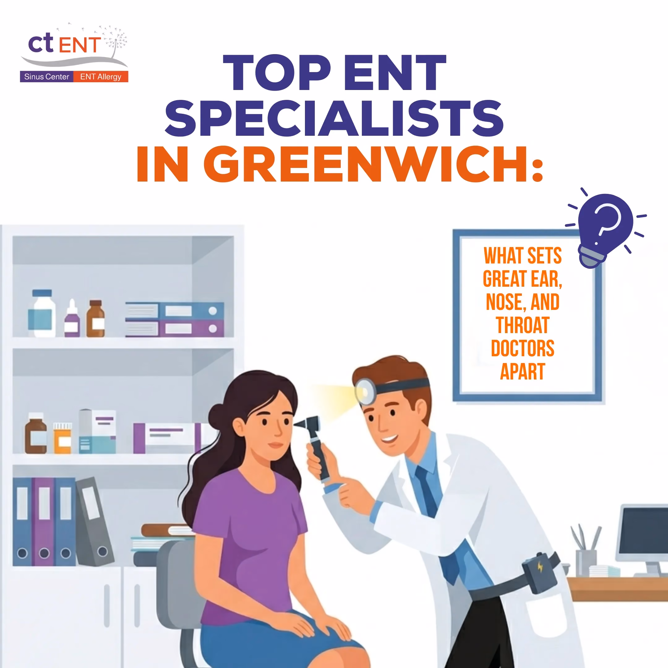'Is it a cold, seasonal allergies, or a sinus infection? Diagnosis guide from CT ENT in Norwalk, Greenwich, and Stamford, CT