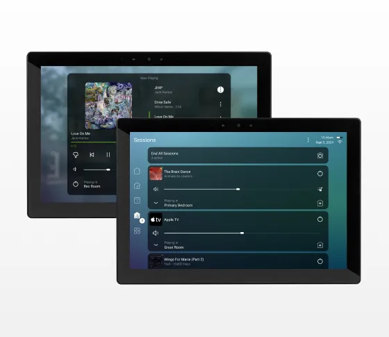 Control4 T4 touchscreen for whole-home control