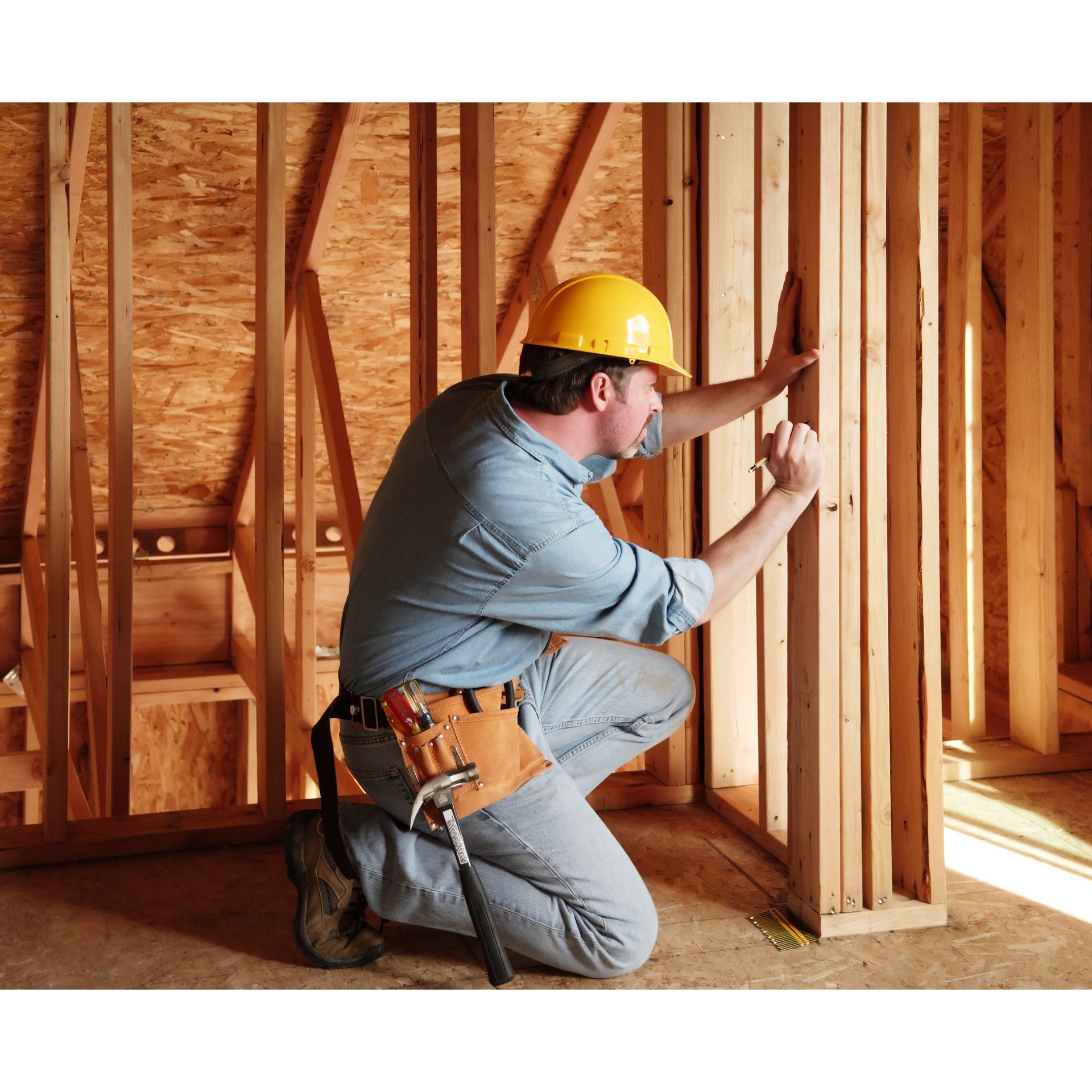 Luxury residential framing stage for low-voltage and technology preconstruction coordination