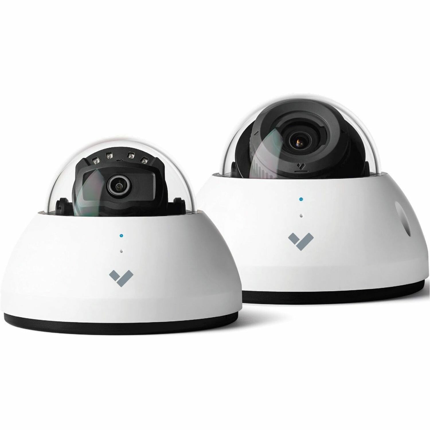 Pair of dome cameras