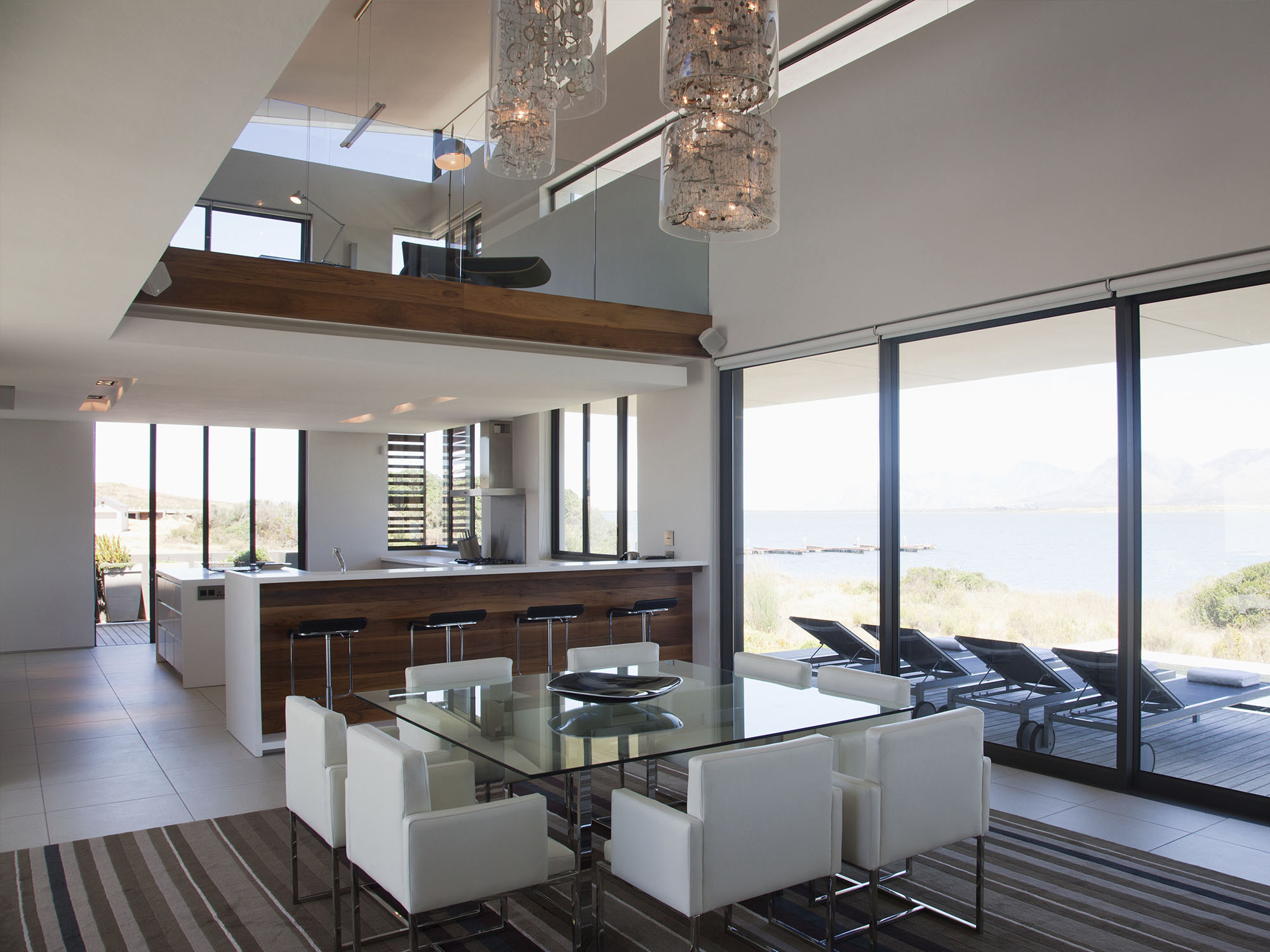 Interior of a large home