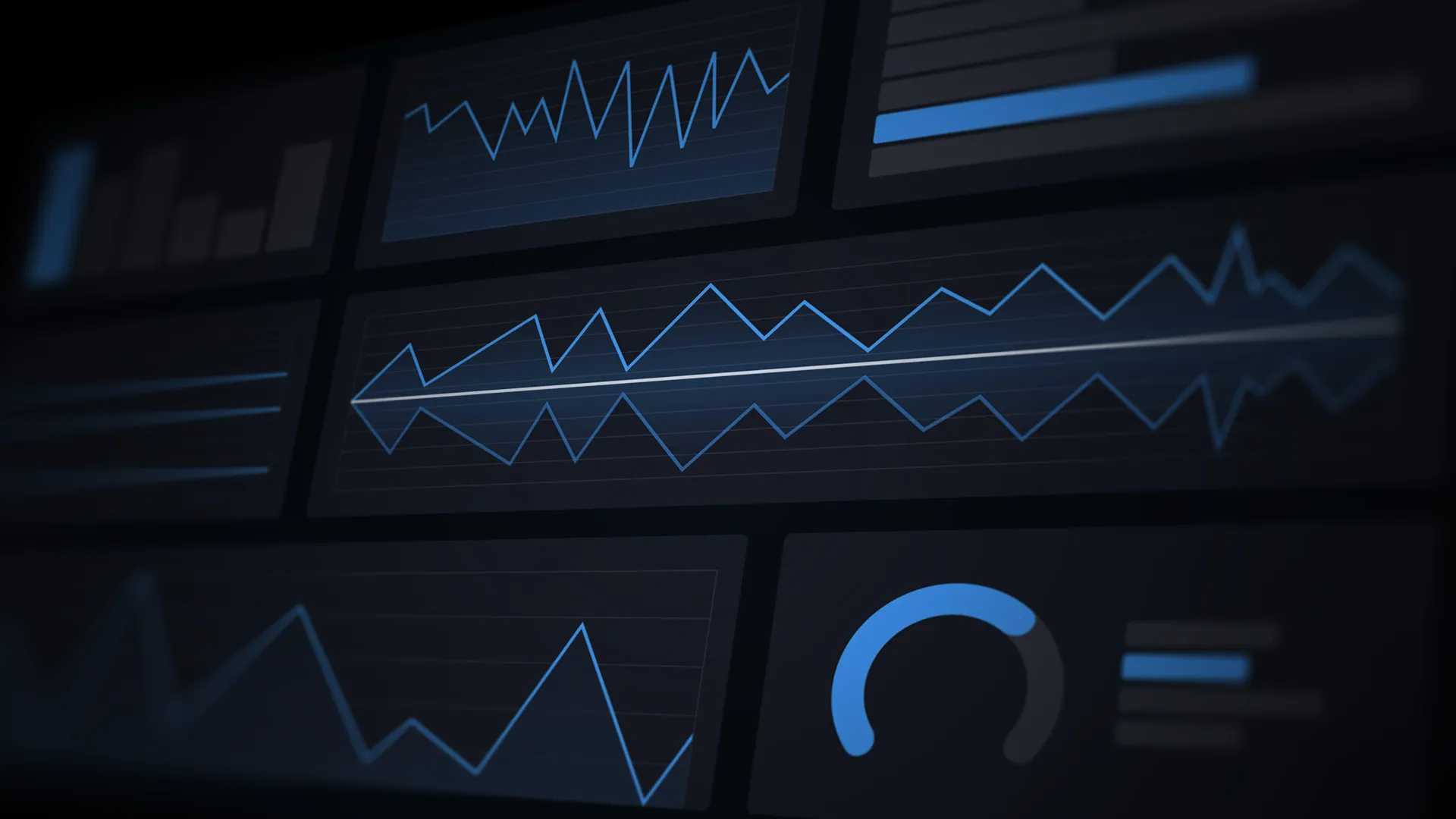 A mock up UI of a possible dashboard for Asset Management 