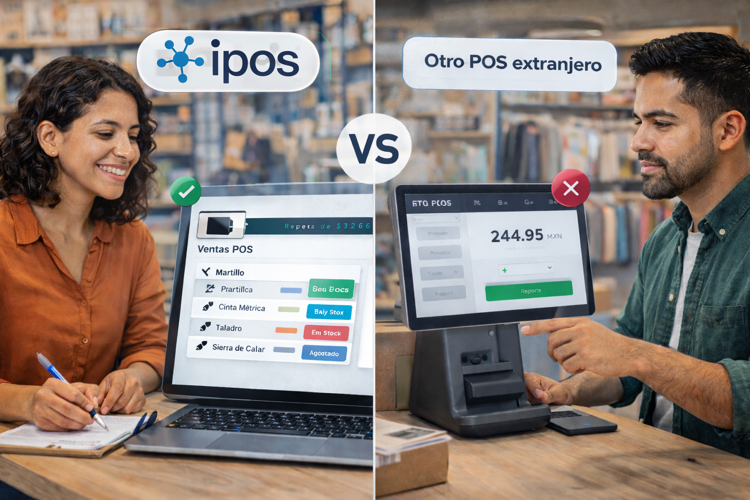 iPos vs Square: La mejor alternativa para retail en México