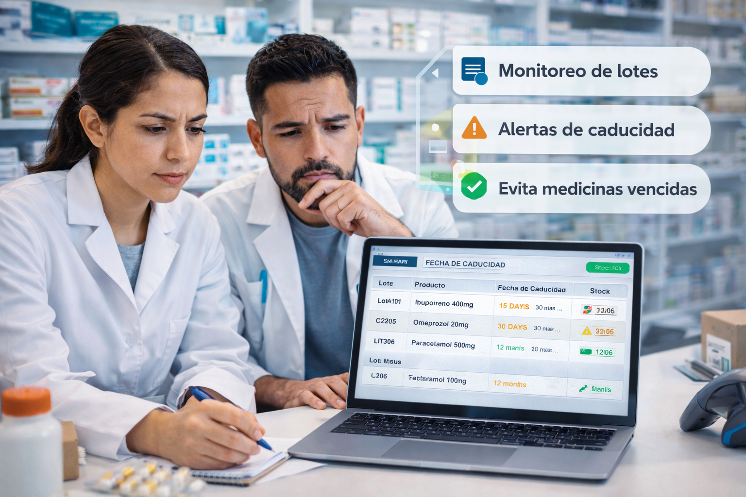 control de lotes y caducidades