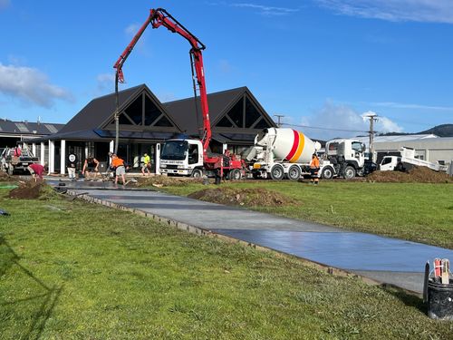 Commercial building renovation nearly complete