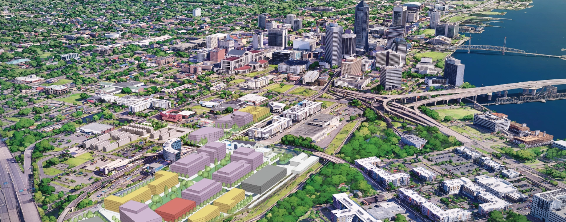 The University of Florida selected Edgemoor Infrastructure & Real Estate, a best-in-class national development firm, to advance the initial $287.5 million phase of construction on UF’s Jacksonville graduate campus, marking a significant step forward in bringing the transformational campus to life.