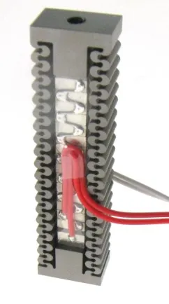 Custom NA-80 piezo actuator vacuum/high temperature compatible