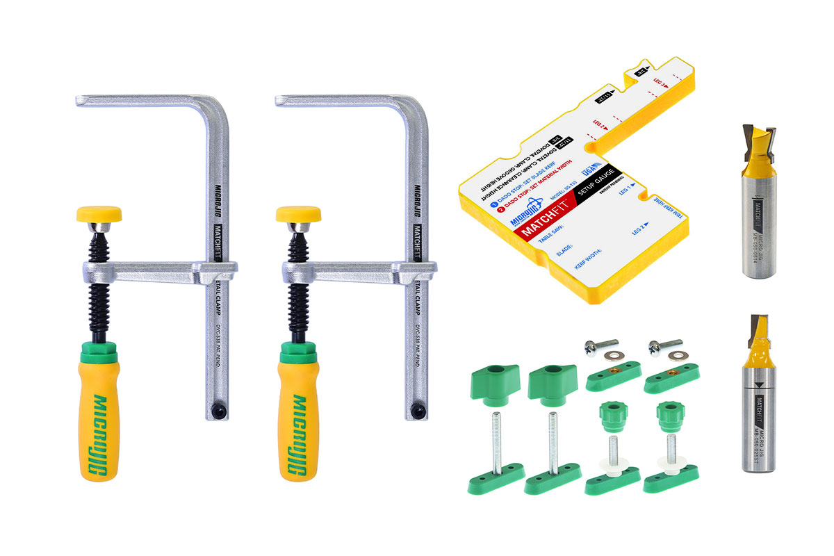 MATCHFIT Dovetail Clamp Pro Kit w/ Relief Bit
