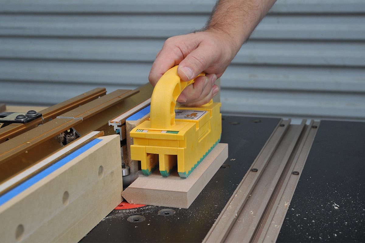 GRR-RIPPER-2GO™ Pushblock with FREE 1" Dovetail Track Hardware (6 Pack)