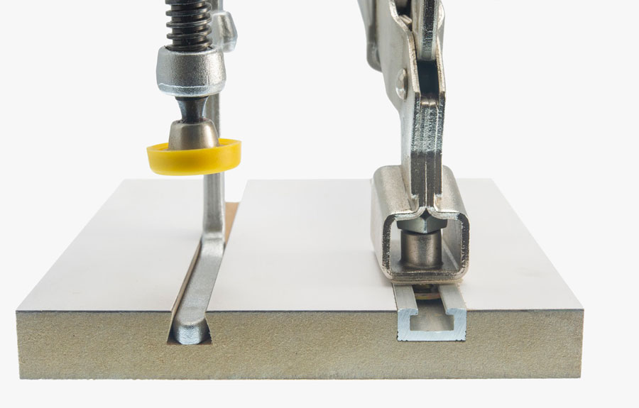 Dovetail Clamps + FREE Dovetail Nuts (Female) - 12 Pack Bundle