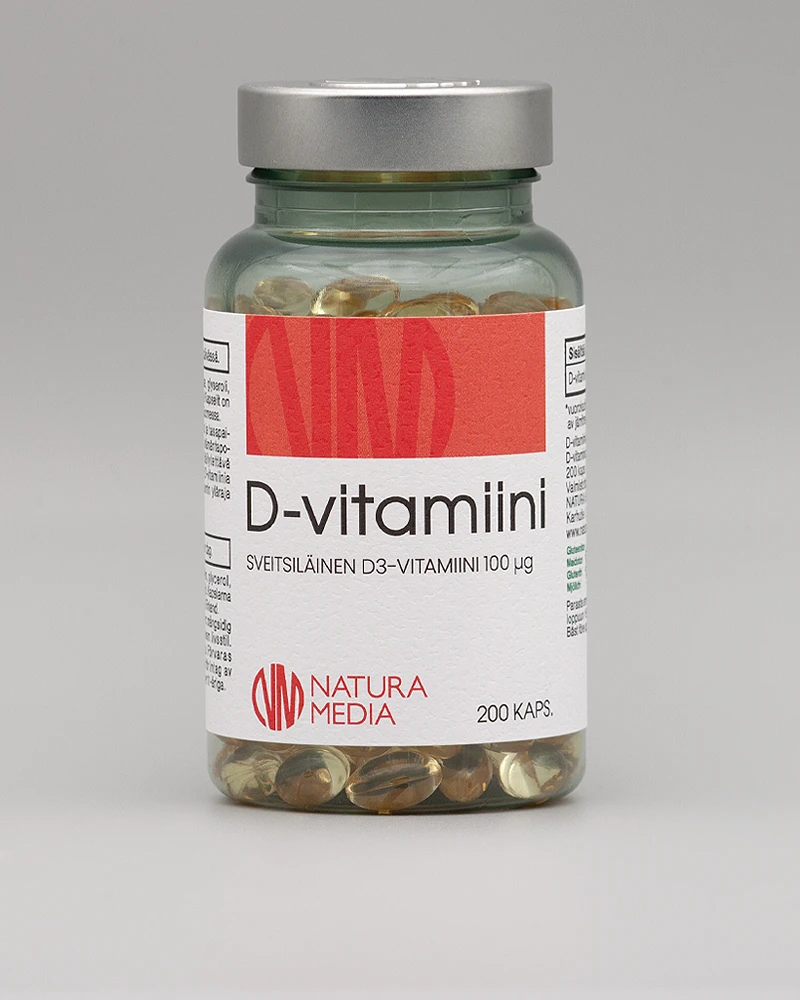 D-vitamiini 100µg