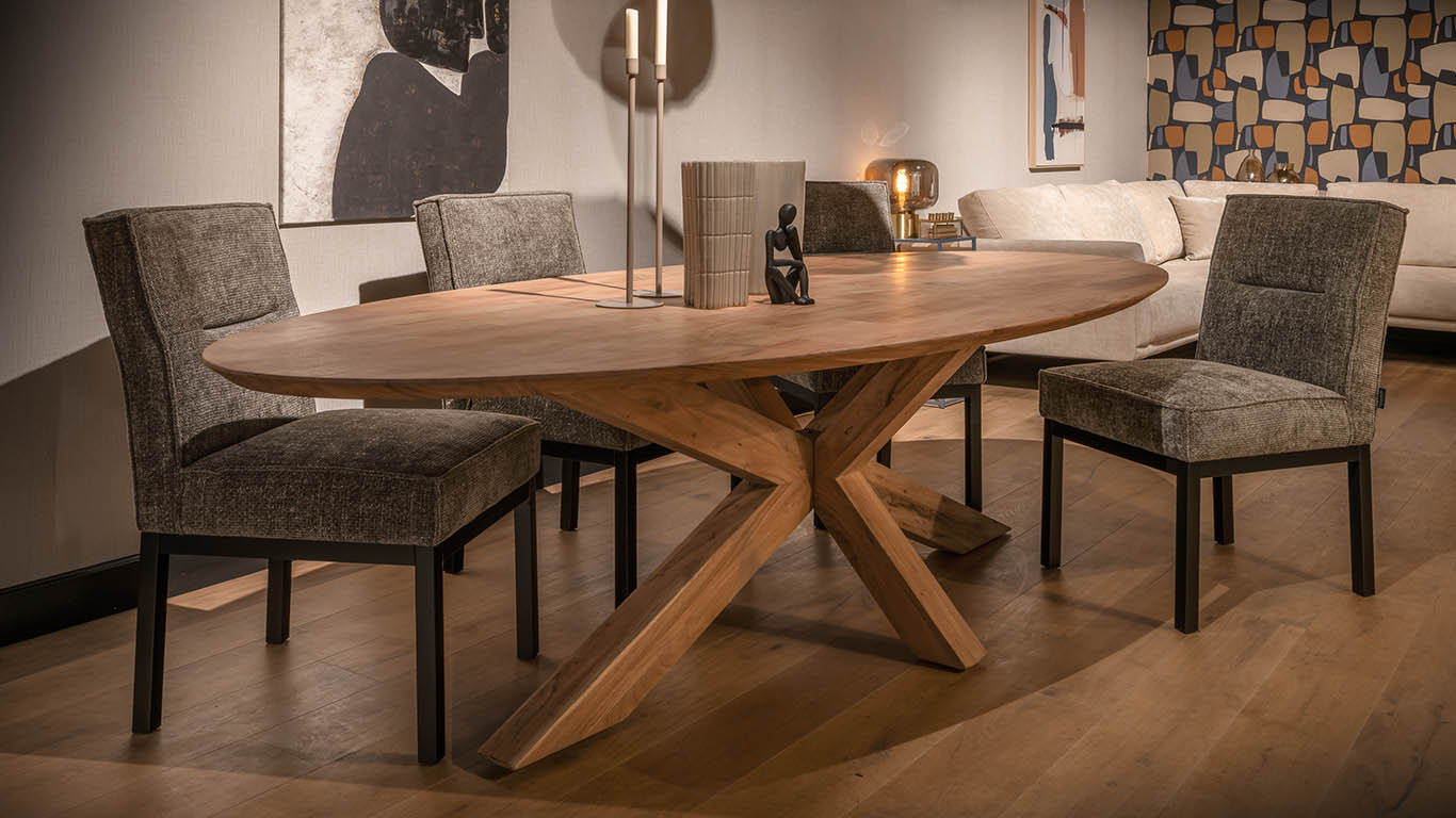 Signa met houten poten