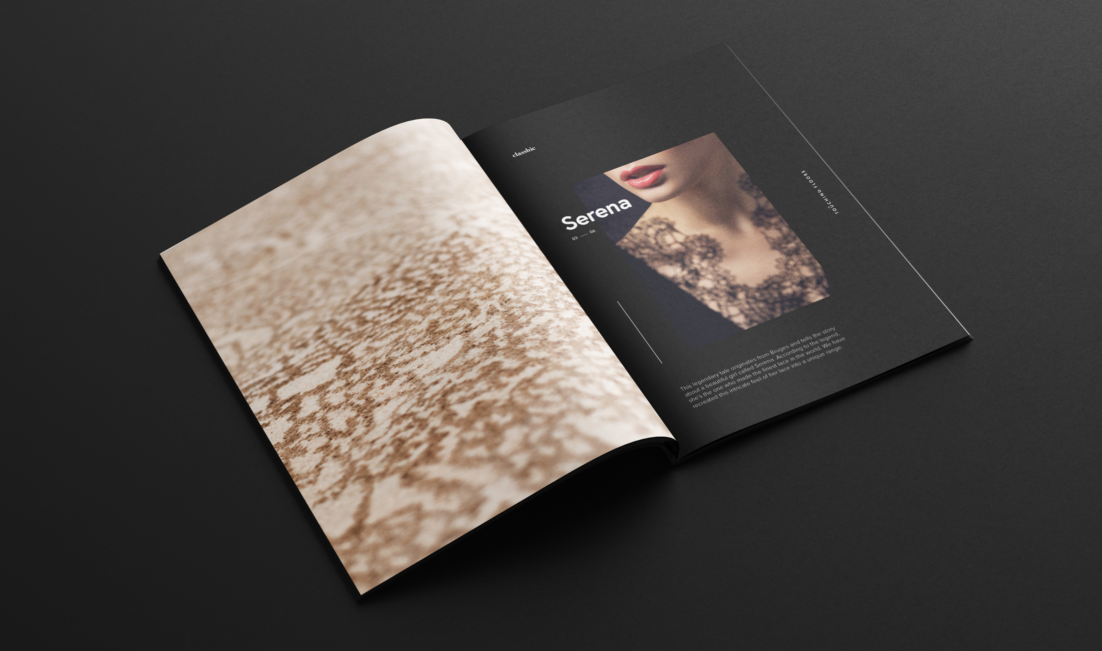 Touching Floors Brochure Design
