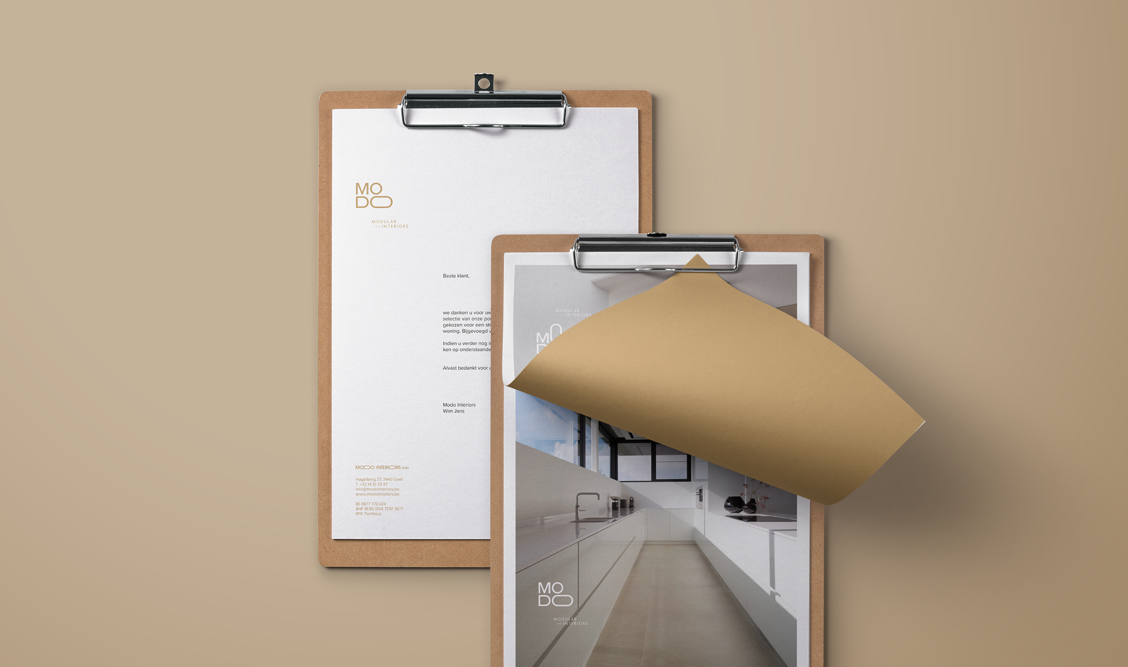 Modo Interiors Branding