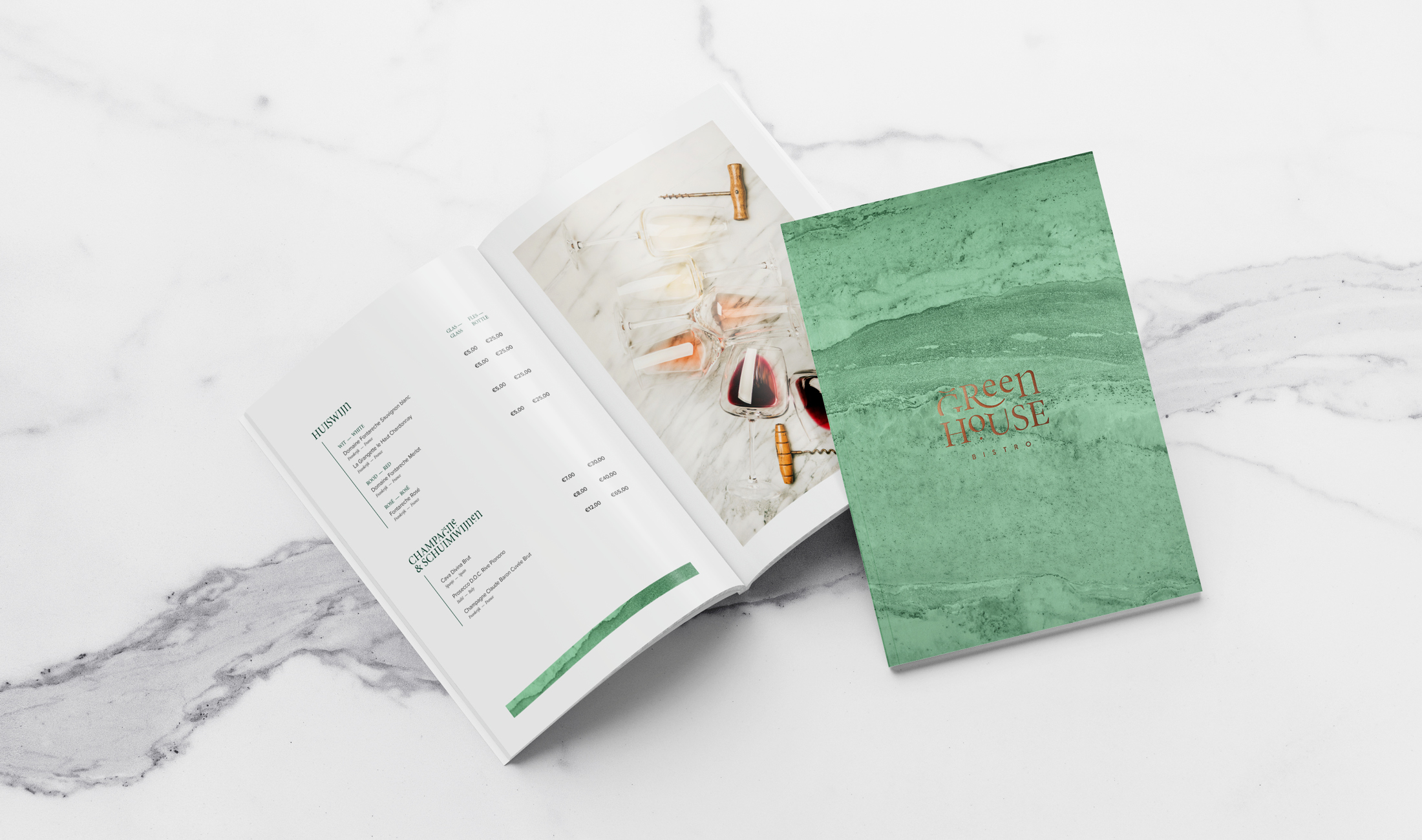 Green House Hasselt Menu