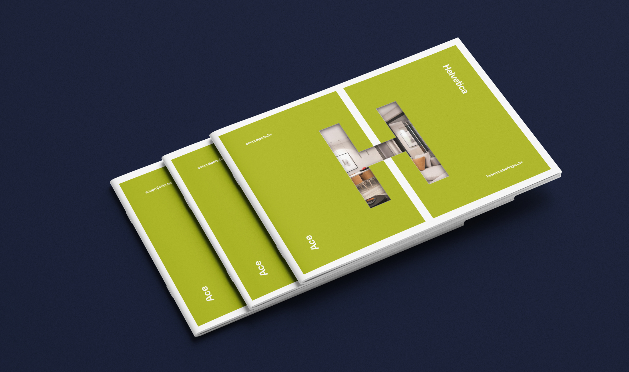 Ace - Helvetica A3 Brochure