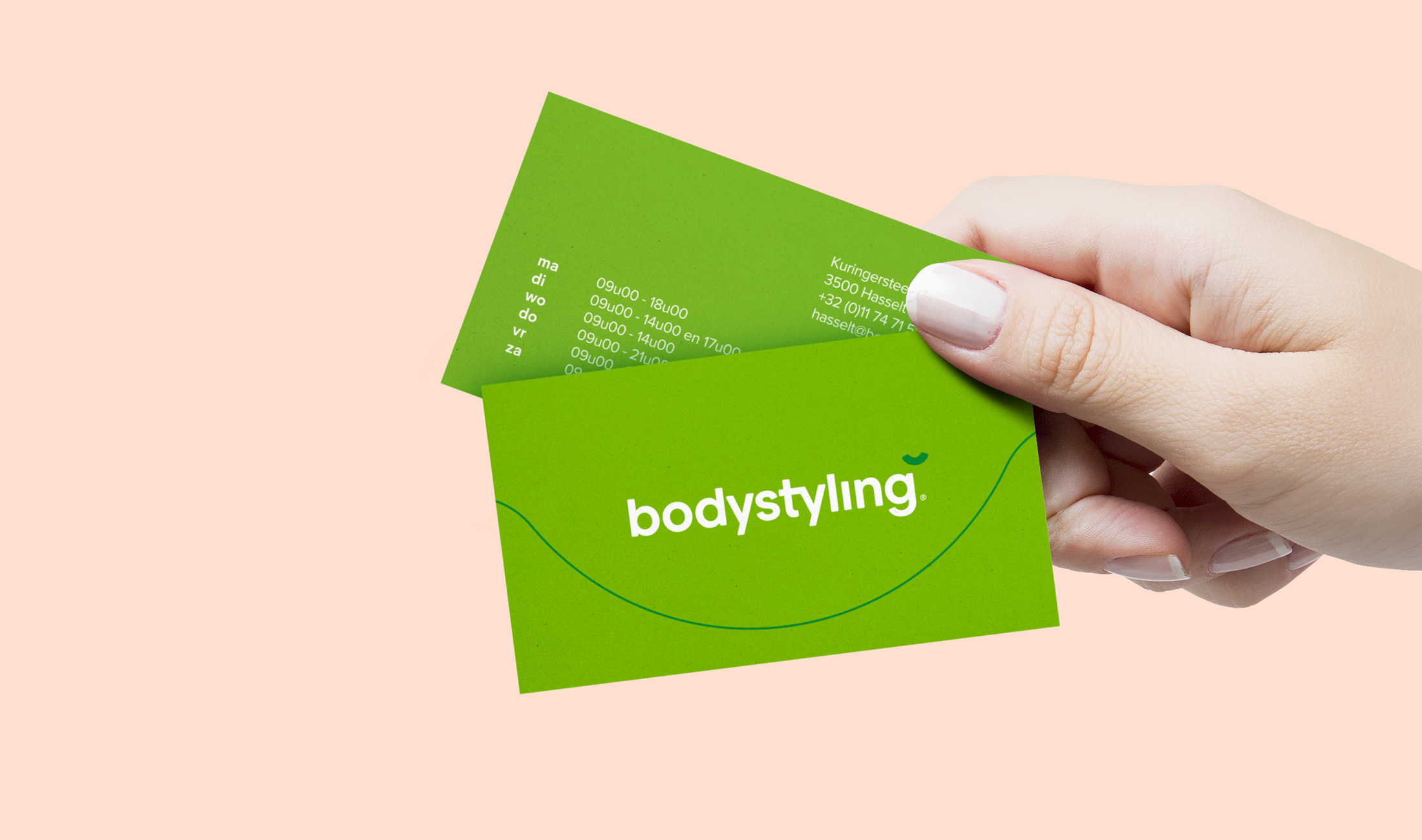 Bodystyling Naamkaartje