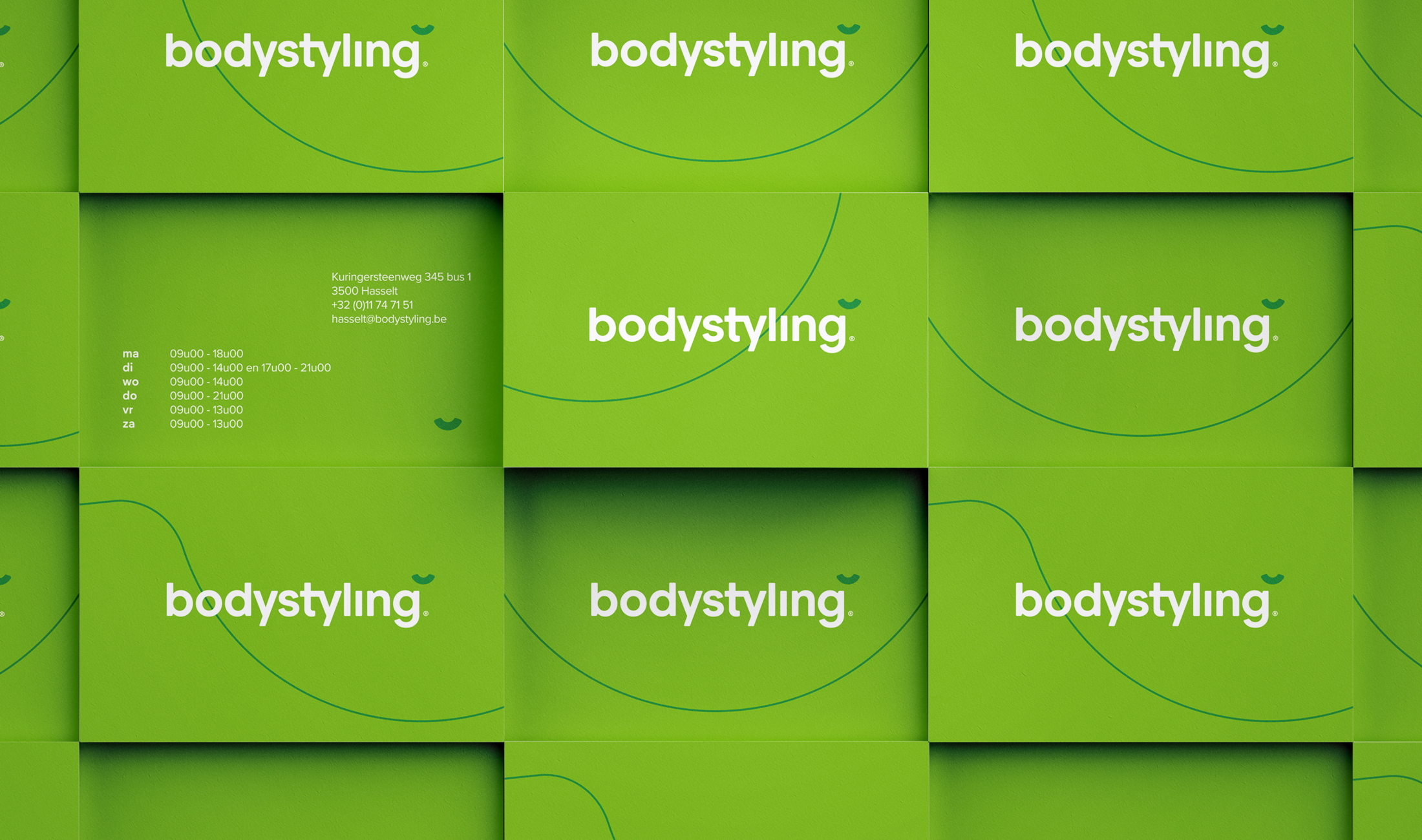 Bodystyling Naamkaartje