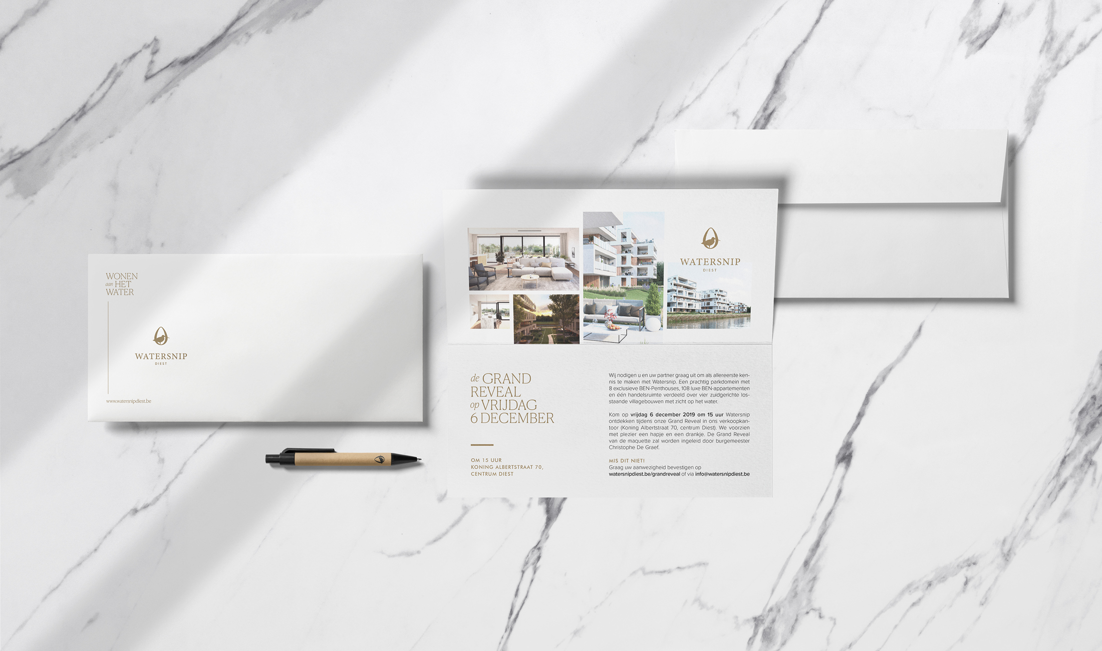 Watersnip Diest uitnodiging voor het lanceringsmoment