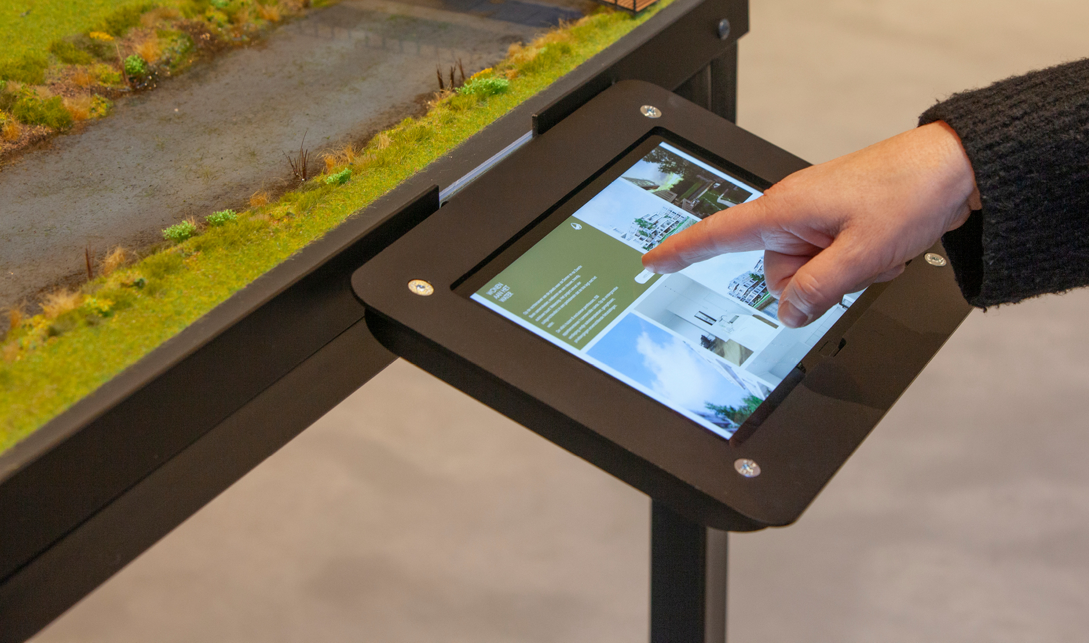 Watersnip Diest app voor de besturing van hun maquette