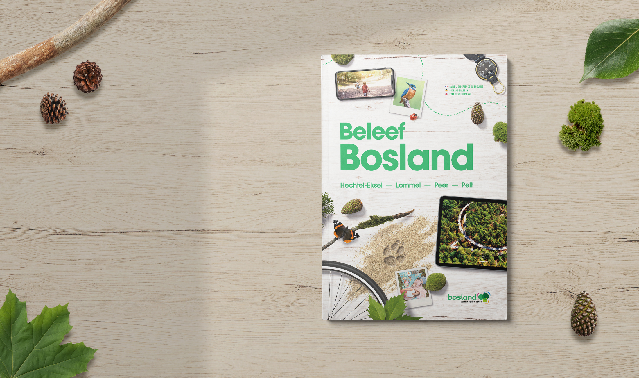 Cover van de Boslandgemeenten gids