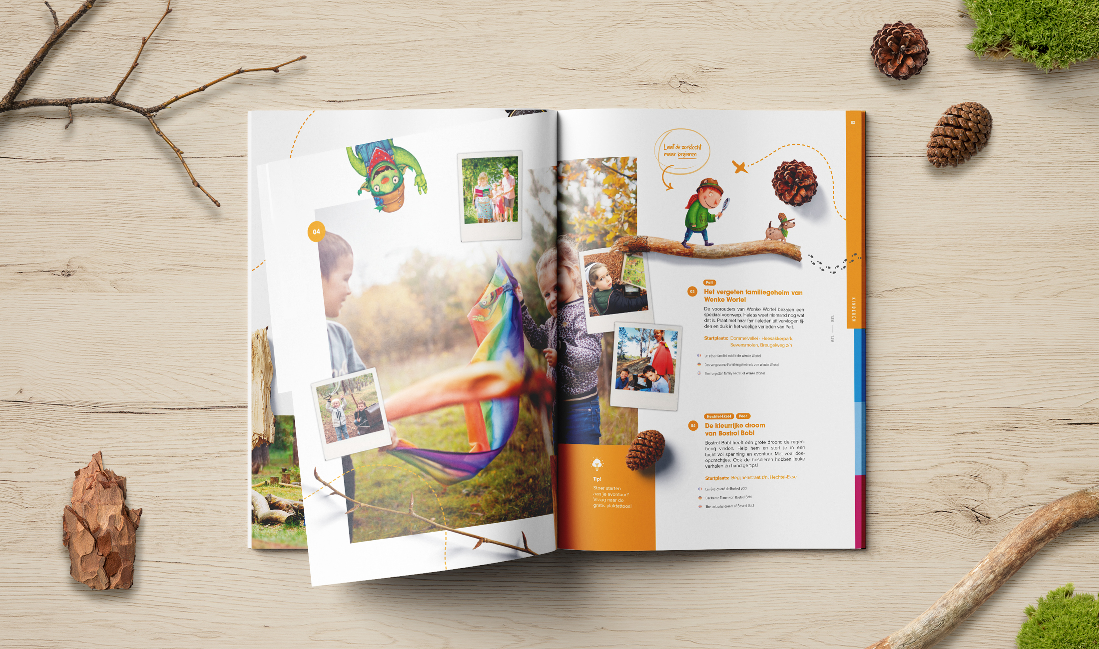 Bosland schatzoektochten voor kinderen