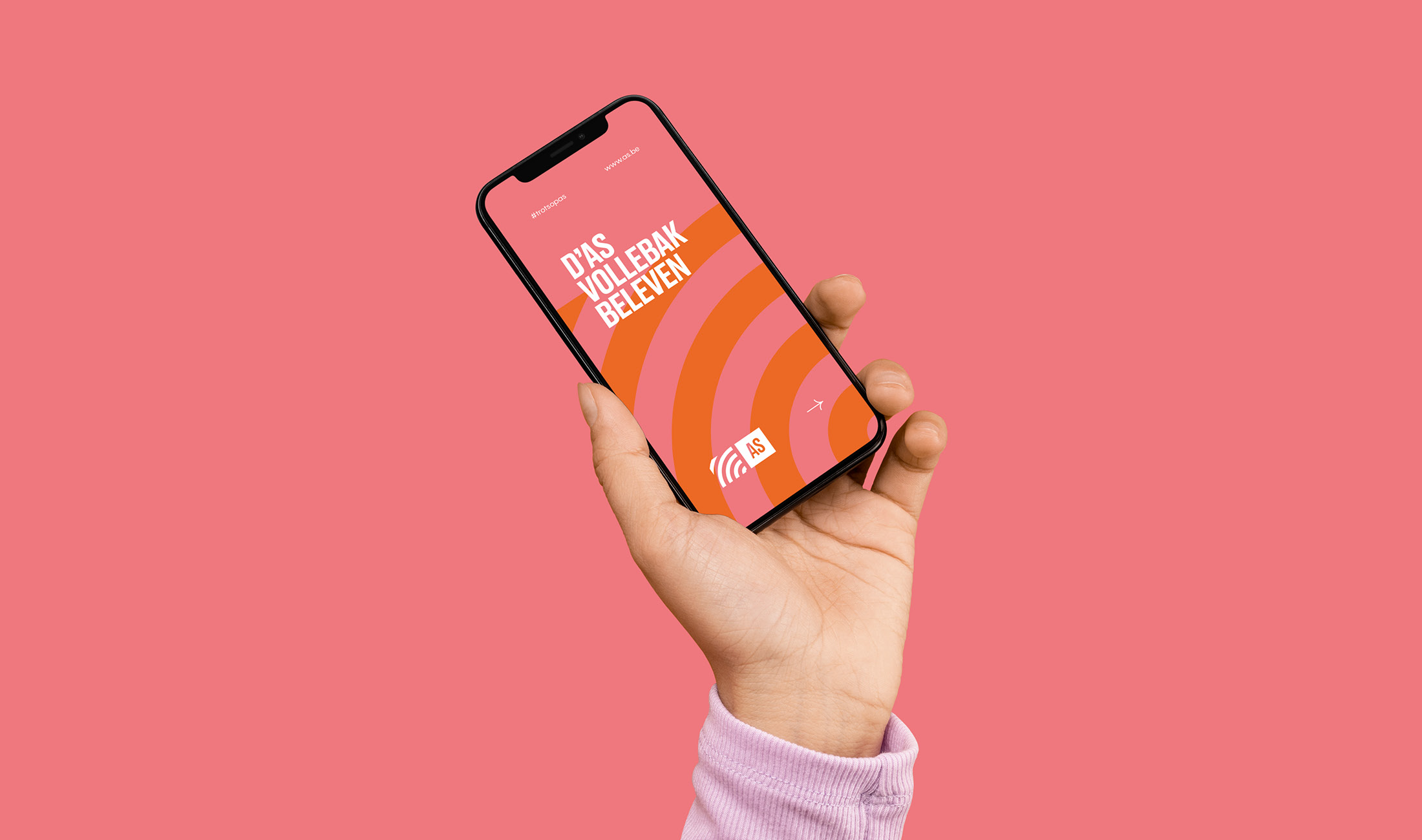 Watersnip Diest website op iPhone en iPad